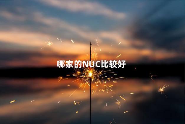 哪家的NUC比较好