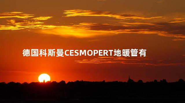 德国科斯曼CESMOPERT地暖管有什么特点